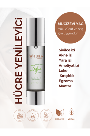 Saf Ozon Yağı 50 ml | Hücre Yenileyici Doğal Bakım Yağı